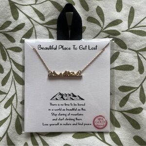 Gold Mountain Necklace